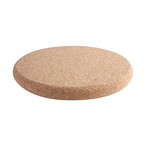 T&G Woodware - Salvamanteles de Corcho (245 x 25 mm, Redondo)
