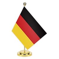 Deutschland Schreibtisch Flagge, 30cm großes kleines DeutschDeutsch Banner im Freien, winziges Drucken Dekor für Büro Home Tisch desk Germany