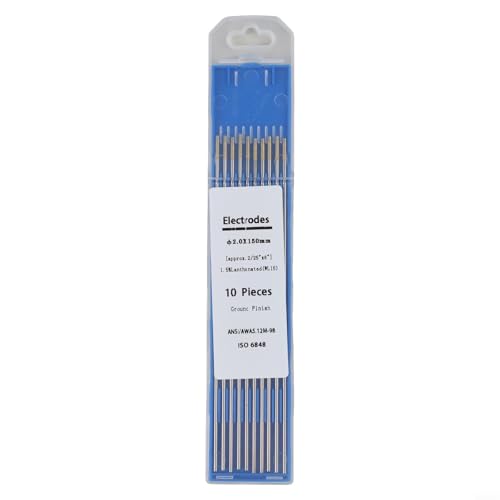 Baguette TIG acier inoxydable lanthane WL15 pointe bleue - 3