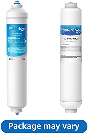 Waterdrop 1X DA29-10105J Fridge Freezer Water Filter, Replacement for Samsung (Only External) DA29-10105J DA99-02131B, HAFEX/EXP American Style DA2010CB