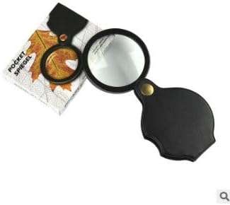 Amazon Yucheng 携帯型拡大鏡 ポケット拡大鏡 ポケットルーペ 丸型 折りたたみ 携帯 ルーペ 手持ち 10倍拡大鏡 虫眼鏡 観察 手芸用 新聞 読書用 学習 年寄り プレゼント 拡大鏡 ルーペ 文房具 オフィス用品