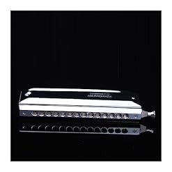 PacuM Harmonica par clé d’instrument 14 trous 56 tons Harmonica chromatique Instruments d’orgue à bouche Harpe Instruments de musique professionnels Harmonica - Les Beatles, Paul McCartney, John Lennon, RIngo Starr, George Harrison PacuM Harmonica par clé d'instrument 14 trous 56 tons Harmonica chromatique Instruments d'orgue à bouche Harpe Instruments de musique professionnels Harmonica – Image 2
