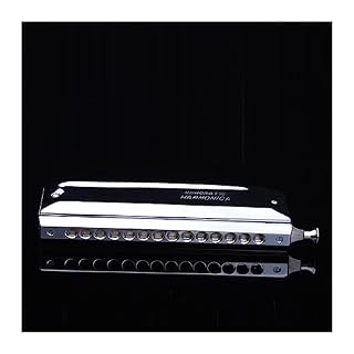 PacuM Harmonica par clé d’instrument 14 trous 56 tons Harmonica chromatique Instruments d’orgue à bouche Harpe Instruments de musique professionnels Harmonica - Les Beatles, Paul McCartney, John Lennon, RIngo Starr, George Harrison PacuM Harmonica par clé d'instrument 14 trous 56 tons Harmonica chromatique Instruments d'orgue à bouche Harpe Instruments de musique professionnels Harmonica – Image 2