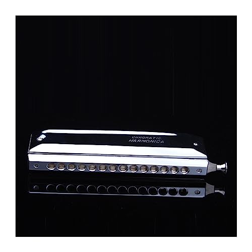 PacuM Harmonica par clé d’instrument 14 trous 56 tons Harmonica chromatique Instruments d’orgue à bouche Harpe Instruments de musique professionnels Harmonica - Les Beatles, Paul McCartney, John Lennon, RIngo Starr, George Harrison PacuM Harmonica par clé d'instrument 14 trous 56 tons Harmonica chromatique Instruments d'orgue à bouche Harpe Instruments de musique professionnels Harmonica – Image 3
