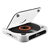 Design portable : emportez votre musique n'importe où avec ce lecteur CD portable, parfait pour profiter de la musique à la maison ou en voyage.