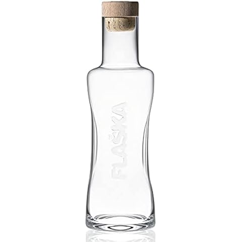 Jarra de Cristal para Agua VODAN con Tapa de madera y Expancork Cover