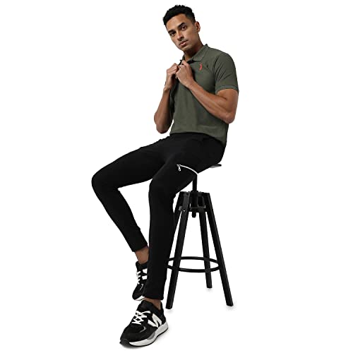 Image of Campus Sutra Men's Regular Fit Mid Rise Jeans