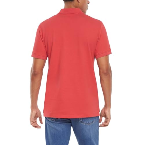 GAP Polo Piqué para Hombre, Camisa de Algodón Ligera - Rojo XX-Large miniatura 2