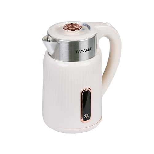 Tayama Cool Touch Stainless Steel Electric Kettle 1.7L