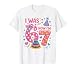 I was 6 Now I'm 7 7th Birthday Girl Funny Six Seven 6 7 Kids T-Shirt