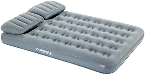 Campingaz Airbed Smart Quickbed, Camping Mat, Flocked Air Bed, Inflatable Air Mattress with Pillows, Double Blow Up Bed for Indoor and Outdoor Use