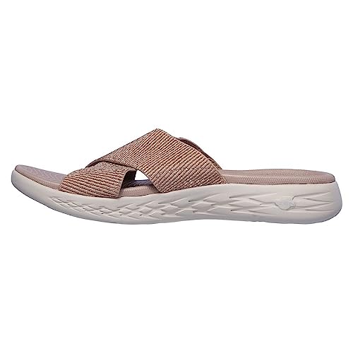 Image of Skechers Women On The Go 600 Glistening Slipper Casual Shoes