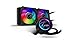 AORUS RGB AIO Liquid Cooler 240, 240 mm, doppio ventole PWM Windforce da 120 mm, display LCD a colori personalizzabile, illuminazione e controllo RGB avanzati, Intel 115X/2066, AMD AM4, TR4