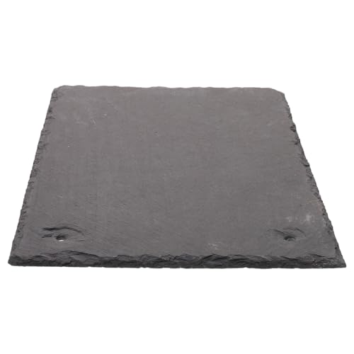 INOOMP Paneles Decorativos de Pizarra Negra para Tejado, diseño rectangular y estilo europeo
