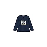 [ヘリーハンセン] 長袖Tシャツ キッズ ロングスリーブ HHヘリーベアティー K L/S HH Helly Bear Tee ユニセックス HJ32460 オーシャンネイビー 120