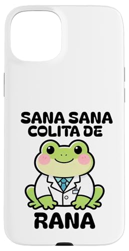 Sana Sana Colita de Rana �ʔ����X�y�C���ꃉ�e���n�̌��t �X�}�z�P�[�X iPhone 15 Plus �p