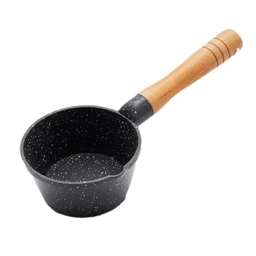 Olla para aceite chisporroteante - Olla compacta, recipiente para verter aceite | Pequeña olla con pico vertedor, olla pequeña de cocina, mni recipiente de cocina, cacerola profunda, olla pequeña