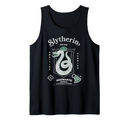 Harry Potter Nuevo diseño 2025 Orgullo de Slytherin Camiseta sin Mangas