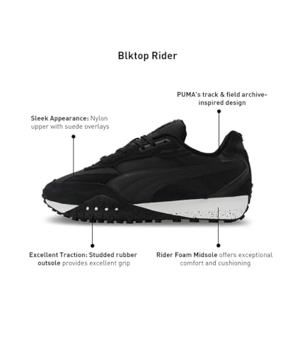 Image of PUMA Unisex-Adult Blktop Rider Vibrant Sneaker