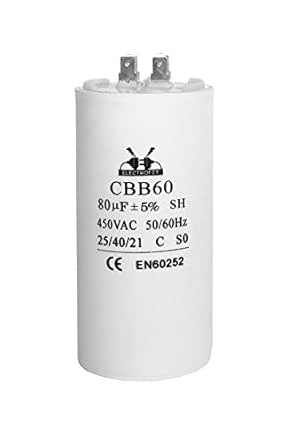 COMAR 600055 1 Pz. Condensatore Di Funzionamento Del Motore 8 F 450 Vac 5 30 Mm 83811132 COMAR 600055 1 Pz. Condensatore Di Funzionamento Del Motore 8 F 450 Vac 5 30 Mm 83811132