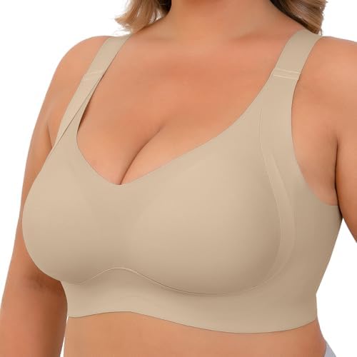 Soft Sleep Wirefree Bras for Women Full Coverage No Underwire Everyday Bras Comfortable Sports Bras