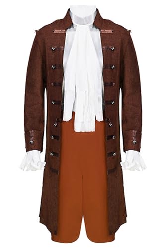 Vasojot Unisex Billy Butcherson Cosplay Costume Adult Halloween Carnival Cosplay Billy Jacket Coat Outfits Suit,Small