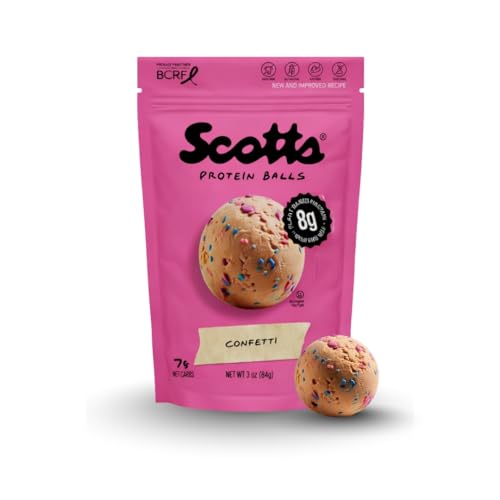 Scott’s Protein Balls - Plant-Based Snacks with 7g High Protein