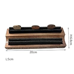 Qianly Support de rangement pour médiator de guitare Organisateur en bois portable universel, clip de support d… - Les Beatles, Paul McCartney, John Lennon, RIngo Starr, George Harrison Qianly Support de rangement pour médiator de guitare Organisateur en bois portable universel, clip de support d… – Image 7