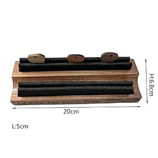 Qianly Support de rangement pour médiator de guitare Organisateur en bois portable universel, clip de support d… - Les Beatles, Paul McCartney, John Lennon, RIngo Starr, George Harrison Qianly Support de rangement pour médiator de guitare Organisateur en bois portable universel, clip de support d… – Image 7