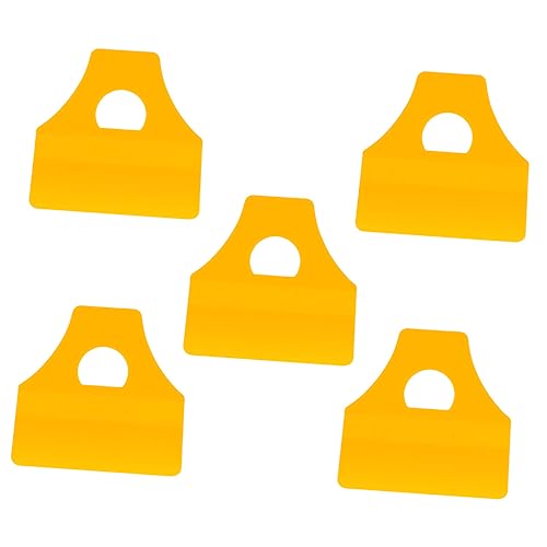 BESPORTBLE 5Pcs Car Vinyl Squeegee Soft Scraper Tools for Decal Application Auto Film Installation Residue Use for Car Wrapping and Window Tinting