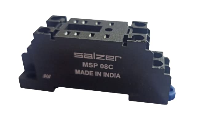 8 Pin Relay Socket (Base) - Salzer Make, Pack Of 5-image-43