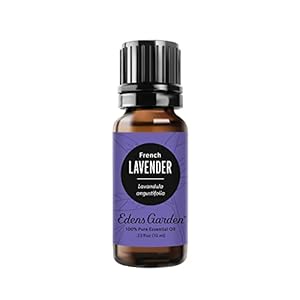 Edens Garden Lavender- French Essential Oil- 100% Pure Premium Grade, Undiluted, Natural, Therapeutic, Aromatherapy, The Best for Diffuser, Face, Laundry, Kid Safe 10 ml (.33 fl oz)