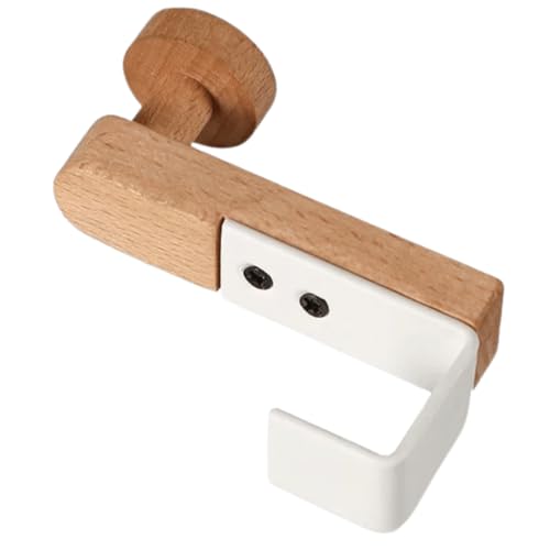 木製ドアフック 北欧風 おしゃれ ナチュラル 収納フック キッチン 洗面所 衣類収納 引き出し 棚扉 (ホワイト2個)