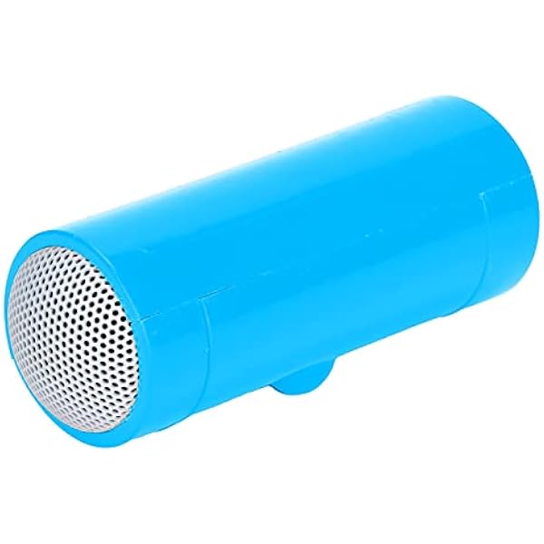Bezprzewodowa Wtyczka Mini Głośnik z Gniazdem Jack 3,5 Mm Wysoka jakość Dźwięku dla Smartfonów i Tabletów do Rozrywki w Podróży ABS 1 X Mini Głośnik (BLUE)
