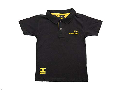 Kit 3 Camisetas Polo Infantil Masculina 100% Algodão Desenho impresso:Variados/Sortido;Tamanho:6