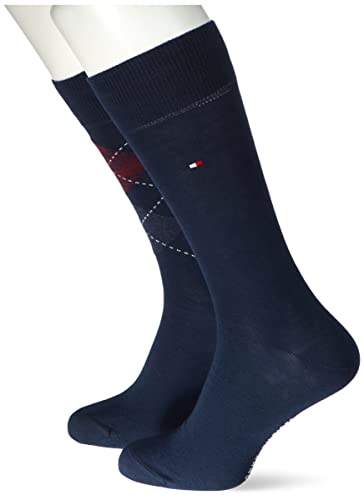 Chaussettes Homme Tommy Hilfiger Th Men Sock Check pour parfaire votre costume de bureau