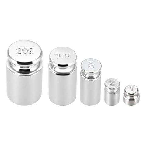 Kit de Pesas de Calibración HOTMNTY en 5 Piezas Cover