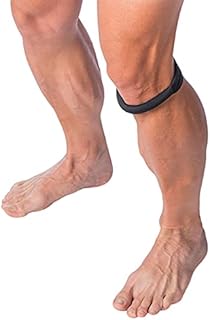 Cho-Pat Original Knee Strap, Patella Support for Runner’s Knee, Jumper’s Knee, Osgood Schlatter’s, and Chondromalacia, Black, Medium