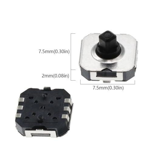 Interrupteur tactile SMD 7x7 mm 5 voies bouton-poussoir multidirectionnel - 3
