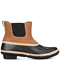 Style & Co. Womens Harlii Faux Leather Pull-on Ankle Boots Tan 9 Medium (B,M)