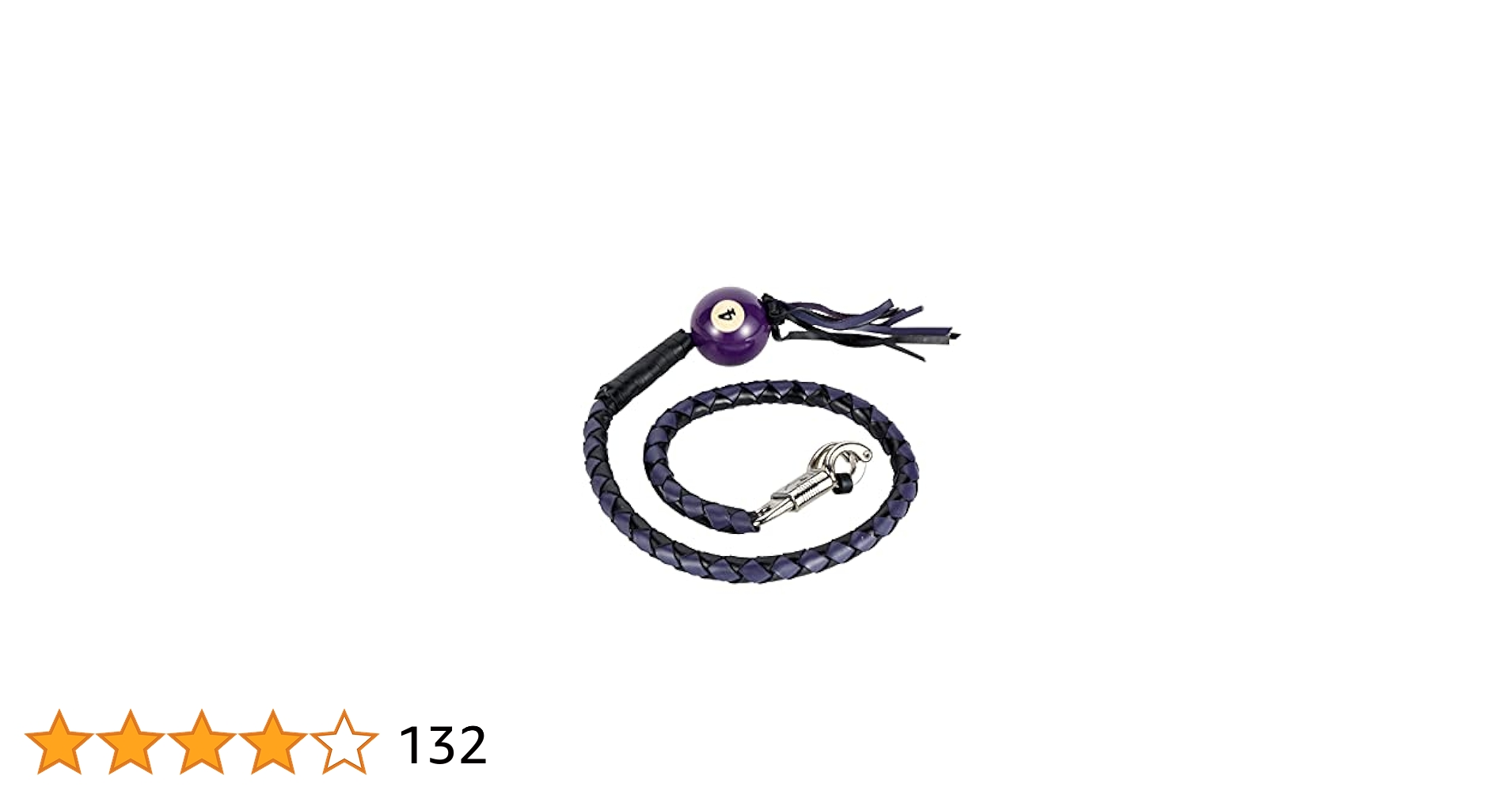 【新品】Get Back Whip ウィップ　36\"　銀黒 スカル Amazon.com: Dream Apparel 36