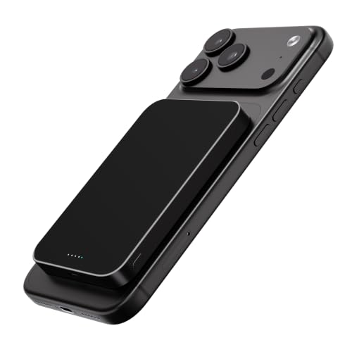 Catmart Power Bank, Ultra-Thin 10,000mAh Magnetic Wireless Portable Charger, 22.5W Fast Charging...