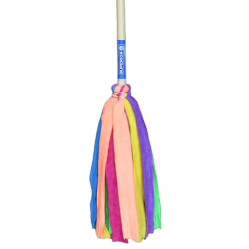 Recopilación de Trapeador de Microfibra favoritos de las personas. 44 FÉNIXSUPERIOR Trapeador de Microfibra 220 Gramos Mango Largo de Madera Barnizado, Superabsorbente y Ligero