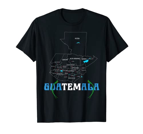 Guatemalan Flag Map Guatemala Chapin Camiseta Slang Saying Camiseta