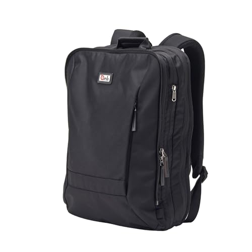Trilogy Weekender Daypack I Opens like a suitcase, for easy packing. Expands into a 22-liter weekender bag. Hidden under sling holds yoga mat or sleeping bag, and doubles as a rear cover (Black)