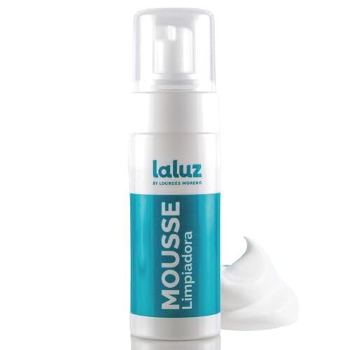 Lourdes Moreno | Limpiador Facial | Mousse - Espuma Limpiadora Facial Diario | Para Todo Tipo De Piel | Limpieza Facial sin tirantez | Gel Limpiador Facial Piel Grasa | face wash men y woman 150 ml