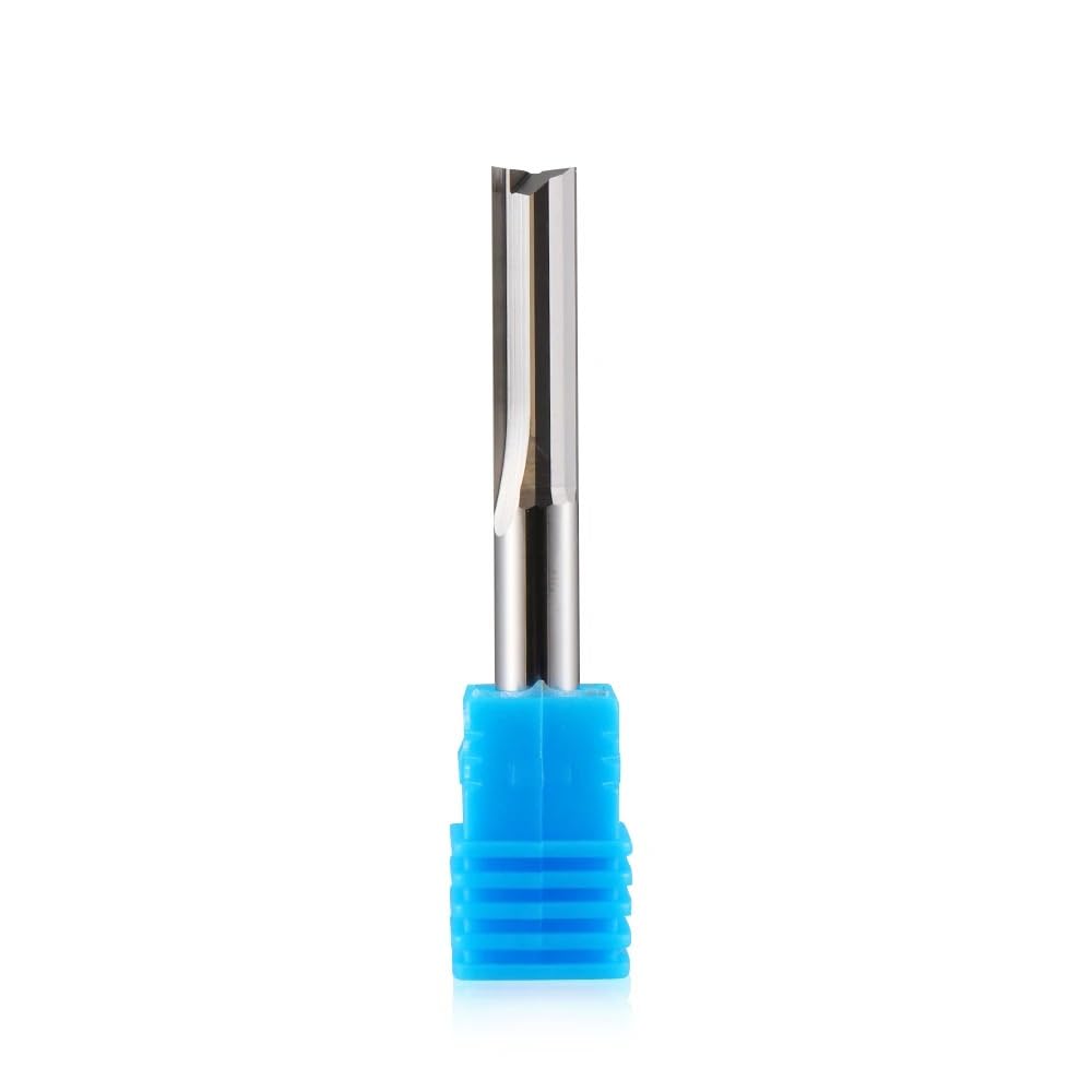 Fresa de ranura recta de 3,175 mm for madera, fresadora CNC de dos flautas dobles