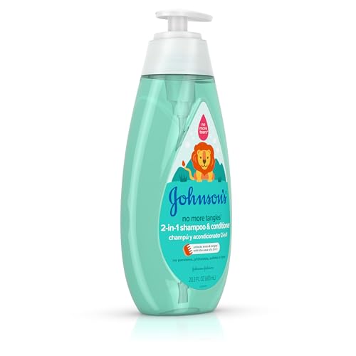 Johnson's Baby No More Tangles 2 in 1 Shampoo and Conditioner 600 mL