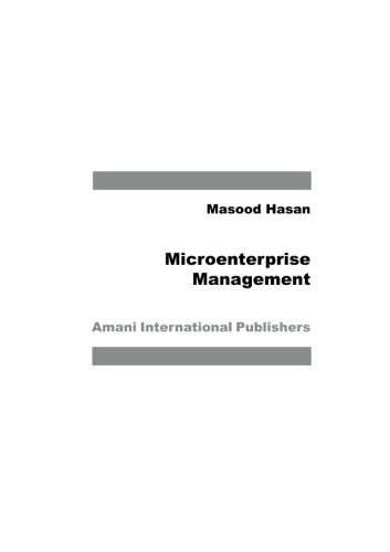 Microenterprise Management
