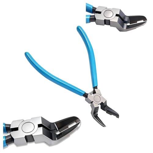 Image of Panel Clip Pliers, Blue Handle